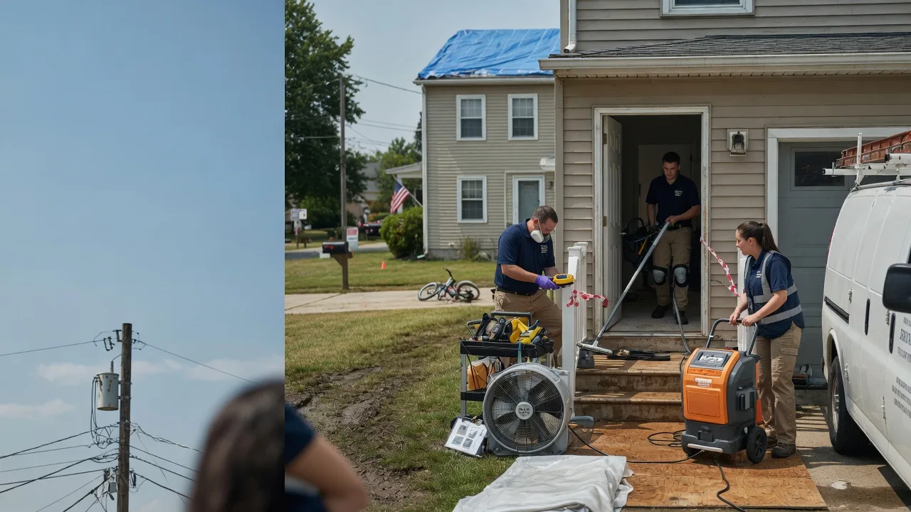 Water Damage Repair in Sagamore, PA near me